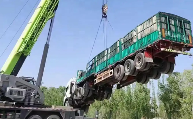 贺兰道路脱困救援案例